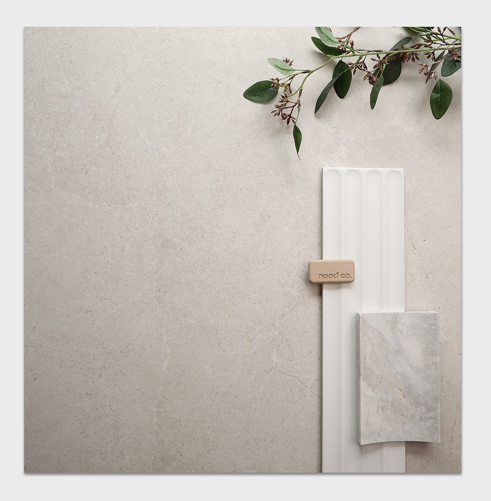 Ivory Stone Look Porcelain Floor and Wall Tile – Matt finish