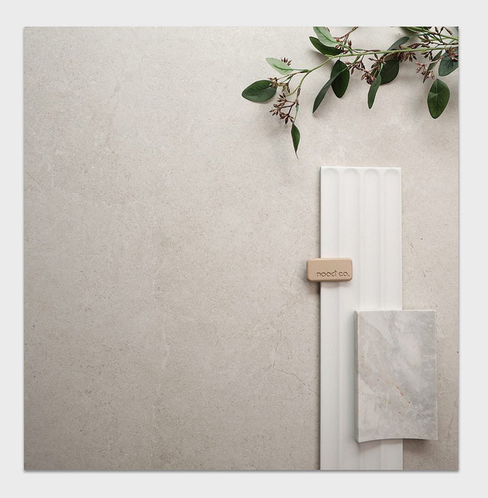 Ivory Stone Look Porcelain Floor and Wall Tile – Matt finish