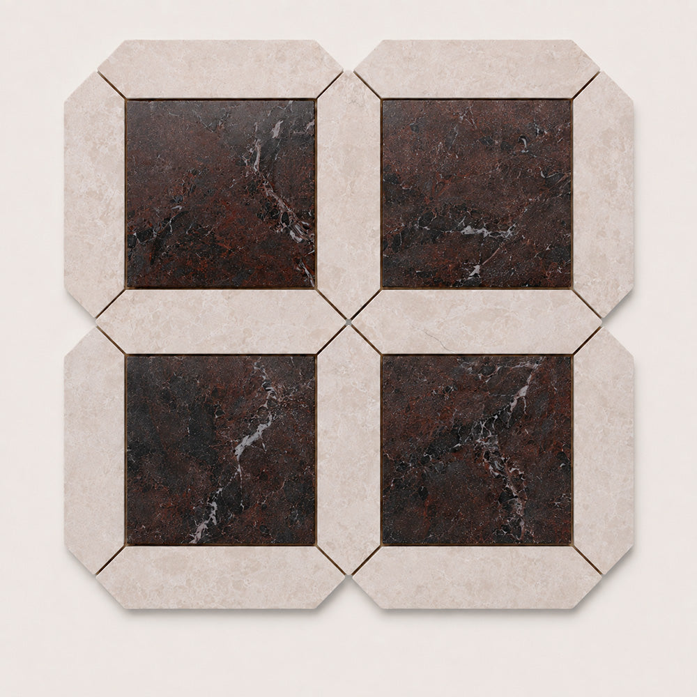 Tuscan Picket Marble Mosaic Set | Small