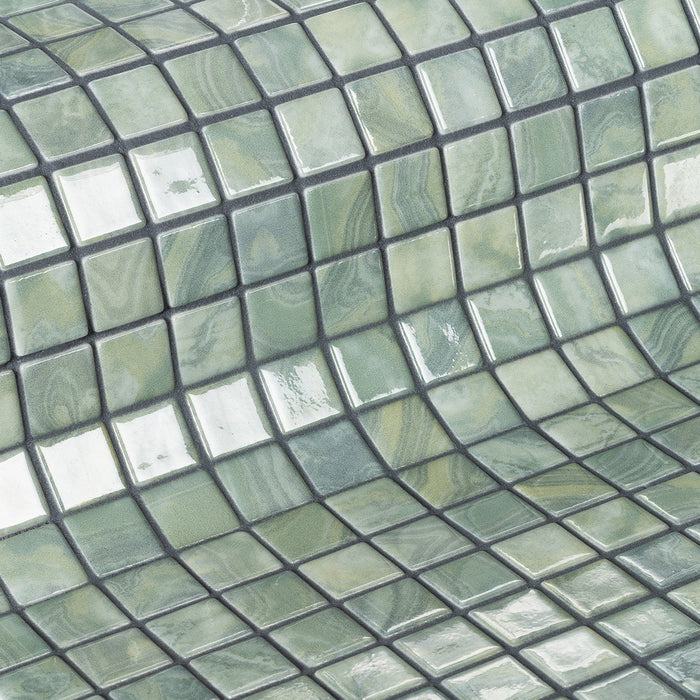 Ezarri Gemma Lace Pool Mosaic Tile – Gloss finish