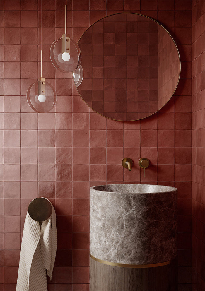 Melange Gloss Ceramic Tile 100x100 | Italian Wall Tiles