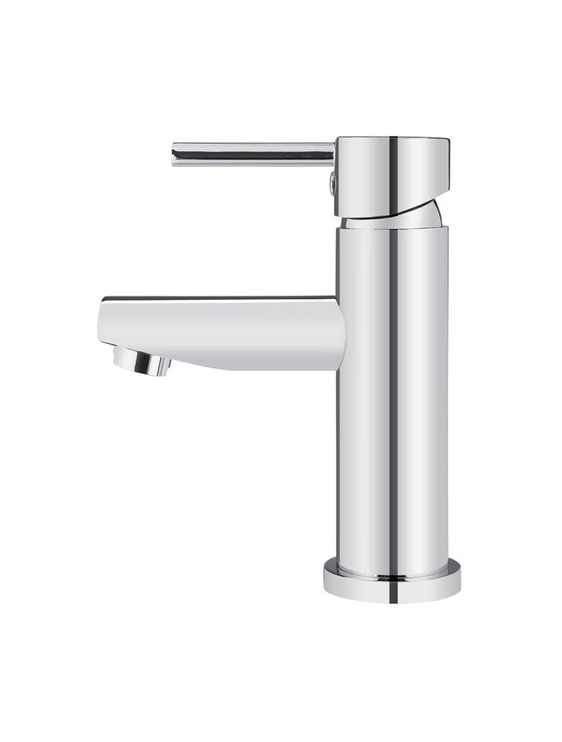 Round Basin Mixer in Polished Chrome | Meir