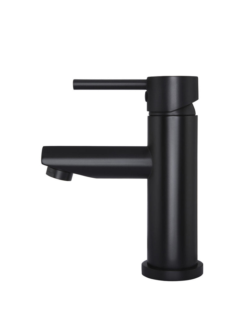 Round Basin Mixer in Matte Black | Meir