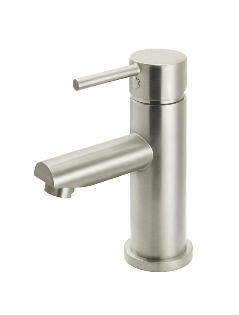 Brushed Nickel - Round Basin Mixer
