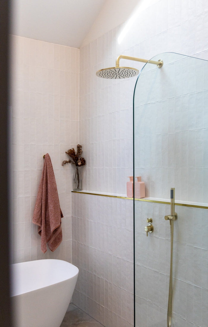 Round Shower Rose 300mm in Tiger Bronze | Meir #Colour_Tiger Bronze