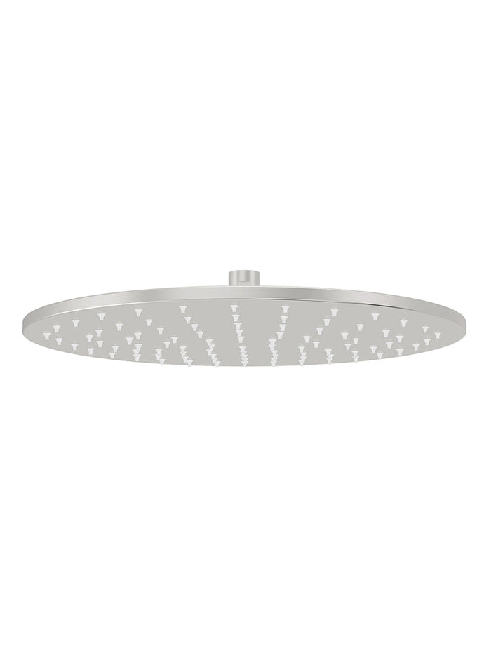 Round Shower Rose 300mm in Brushed Nickel | Meir #Colour_Brushed Nickel