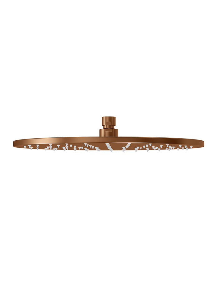 Round Shower Rose 300mm in Lustre Bronze | Meir #Colour_Lustre Bronze
