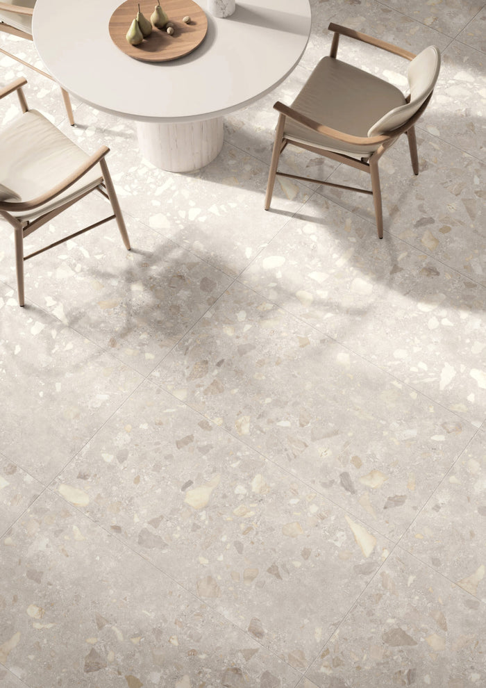 Misto Stone Porcelain Tile | Terrazzo Floor & Wall Tile