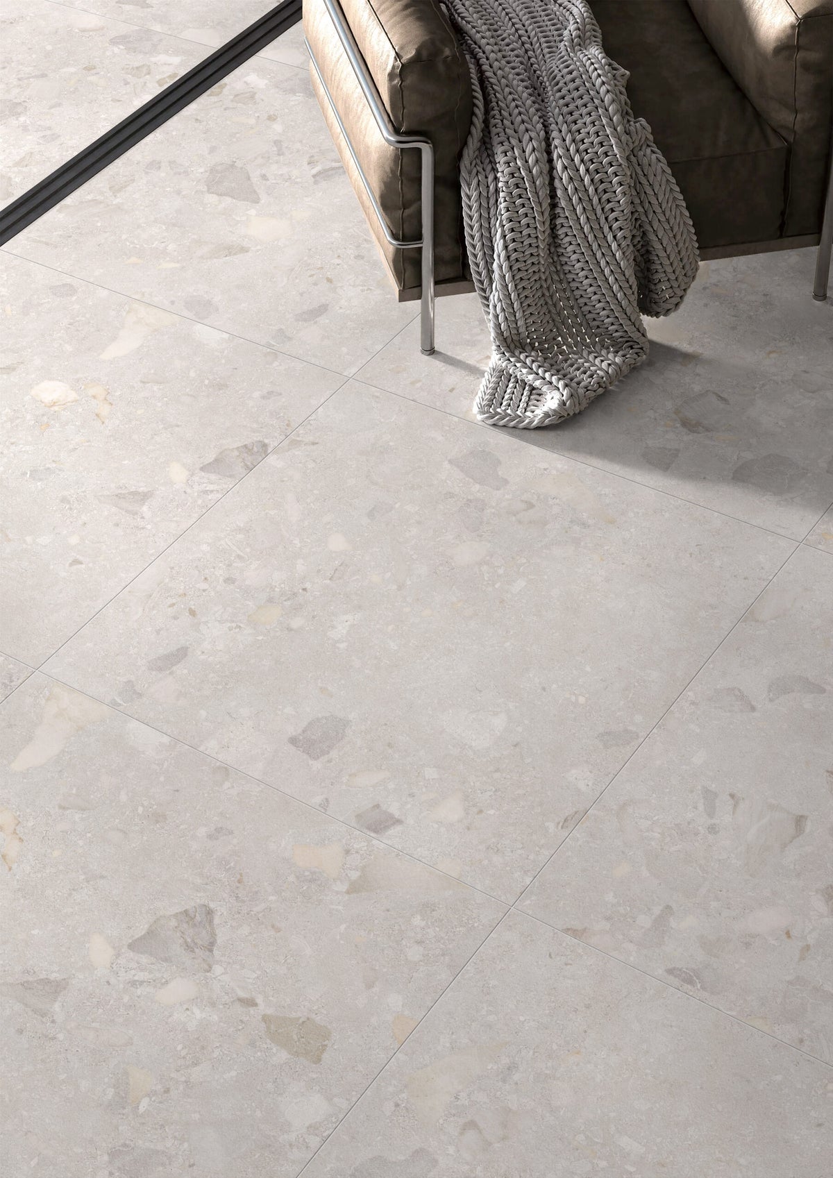 Misto Stone Porcelain Tile | Terrazzo Floor & Wall Tile
