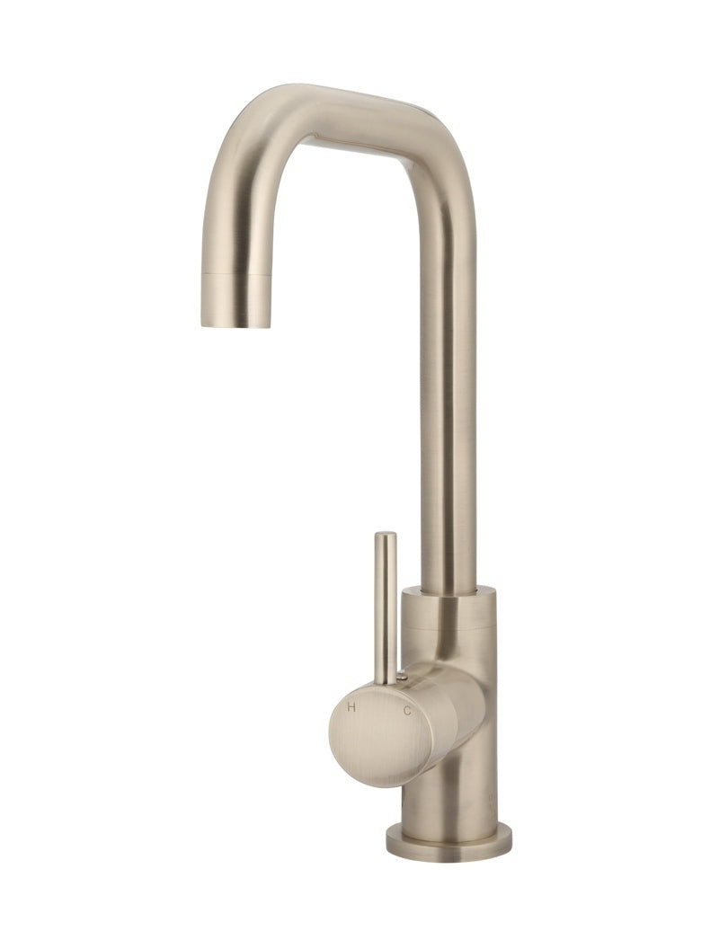 Champagne - Round Kitchen Mixer Tap