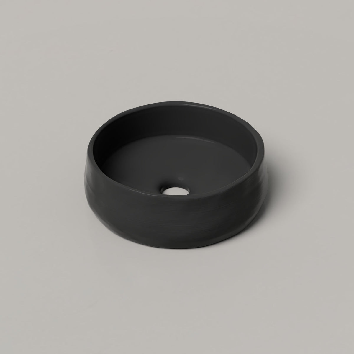 Nood Co Mill Concrete Basin in Charcoal | Nood Co