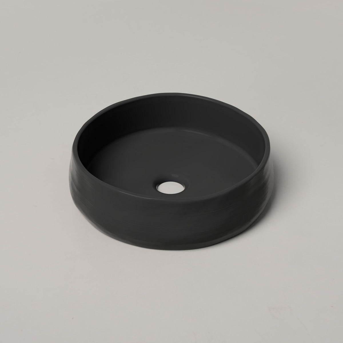 Nood Co Mill Concrete Basin in Charcoal | Nood Co