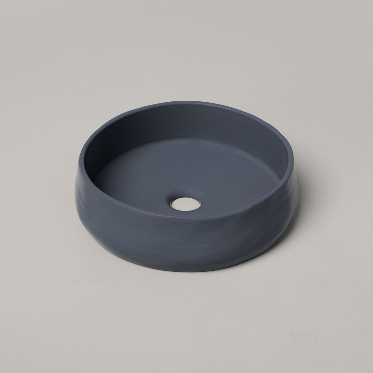 Nood Co Mill Concrete Basin in Copan Blue | Nood Co