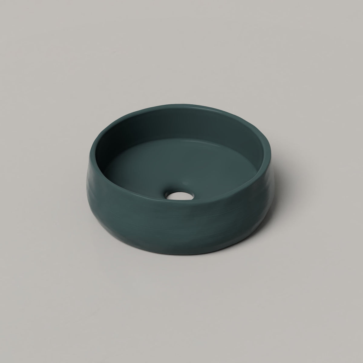 Nood Co Mill Concrete Basin in Teal | Nood Co
