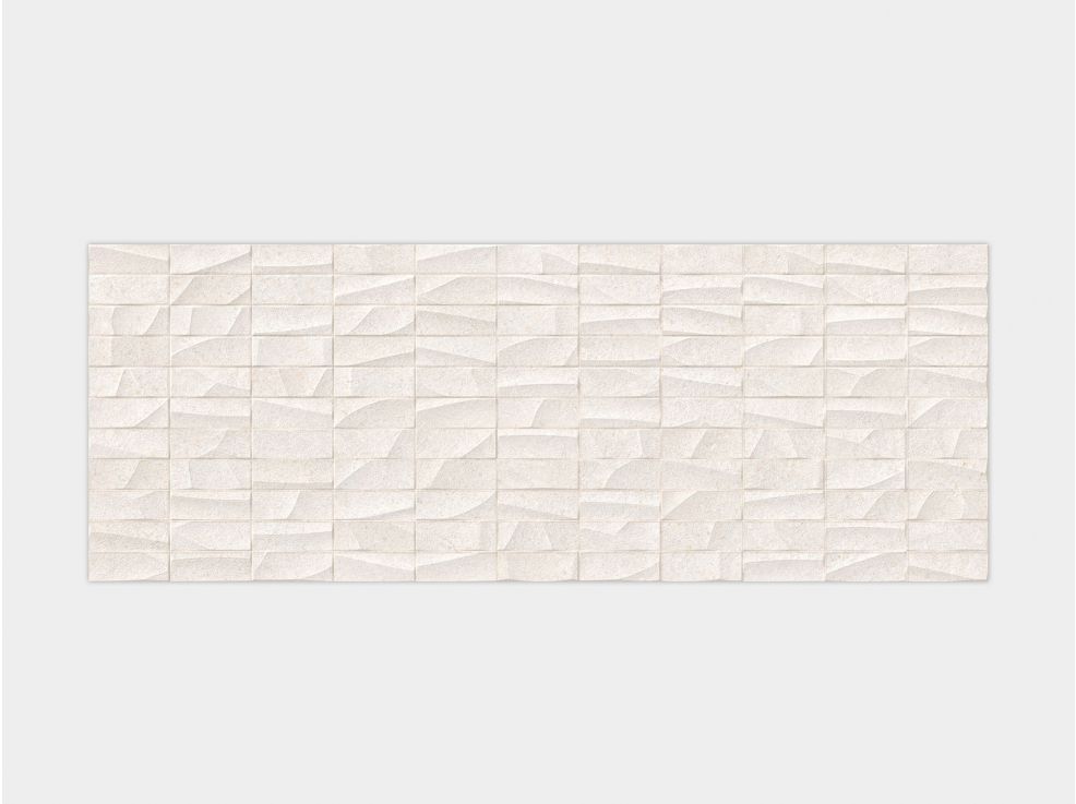 Porcelanosa Nantes Mosaico Caliza Stone Effect Mosaic Wall Tile 596 × 1500 mm