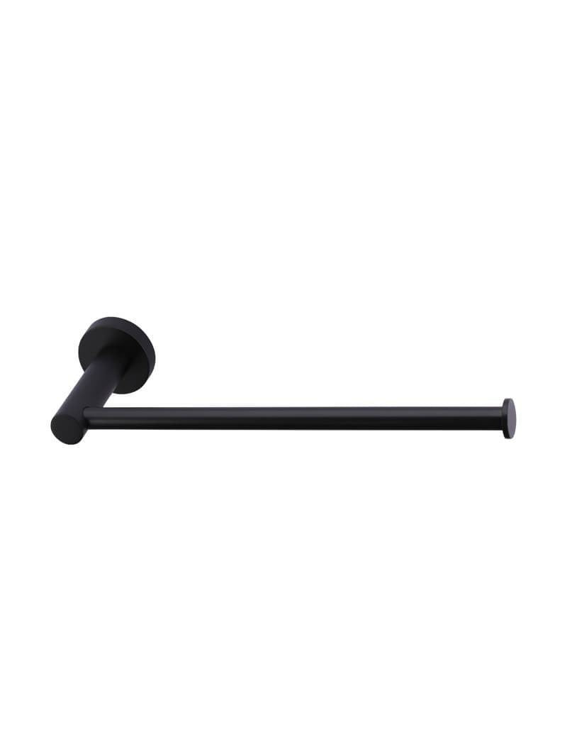 Round Guest Towel Rail in Matte Black | Meir