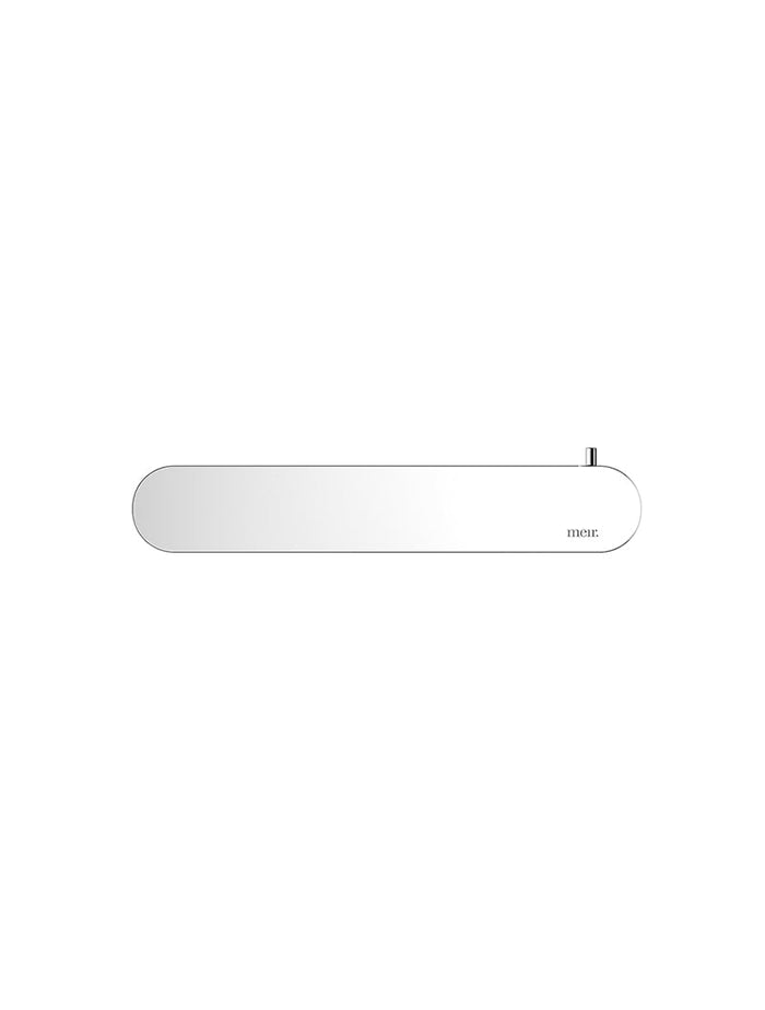 Curvaé Toilet Roll Holder in Polished Chrome | Meir #Colour_Polished Chrome