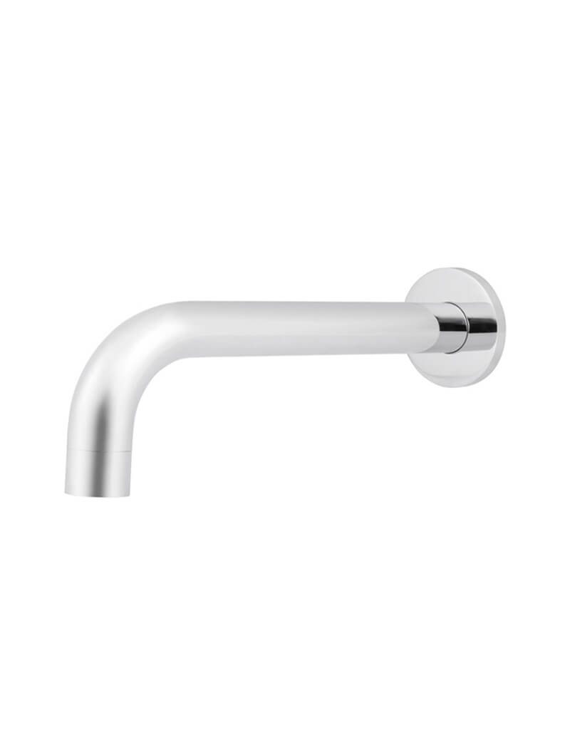 Universal Round Curved Spout in Polished Chrome | Meir