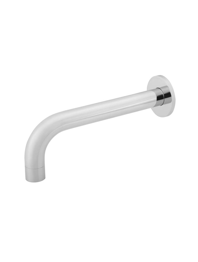 Polished Chrome - Universal Round Curved Spout