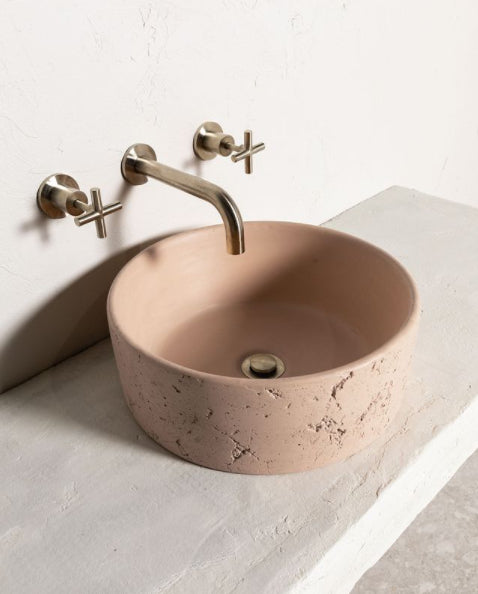 Round Guest Towel Rail in Brushed Nickel | Meir #Colour_Brushed Nickel