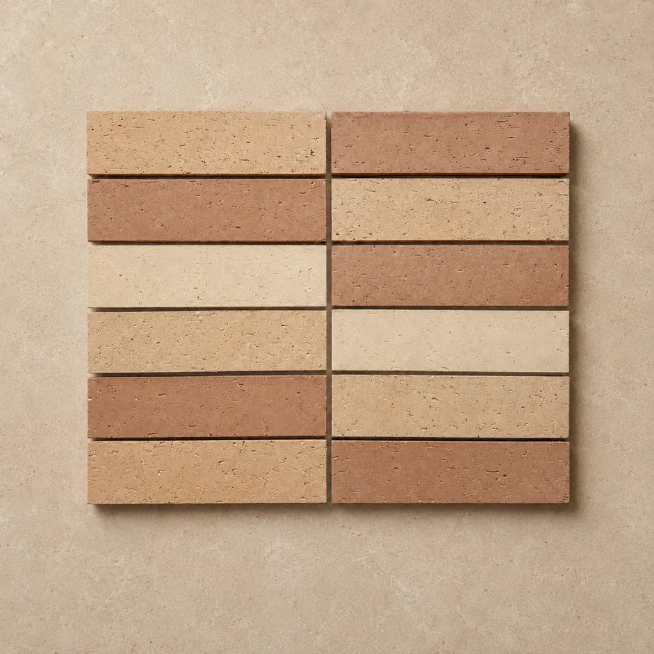 Muretti Terracotta Brick Look Wall Tile | Mediterranean Style Subway Tile