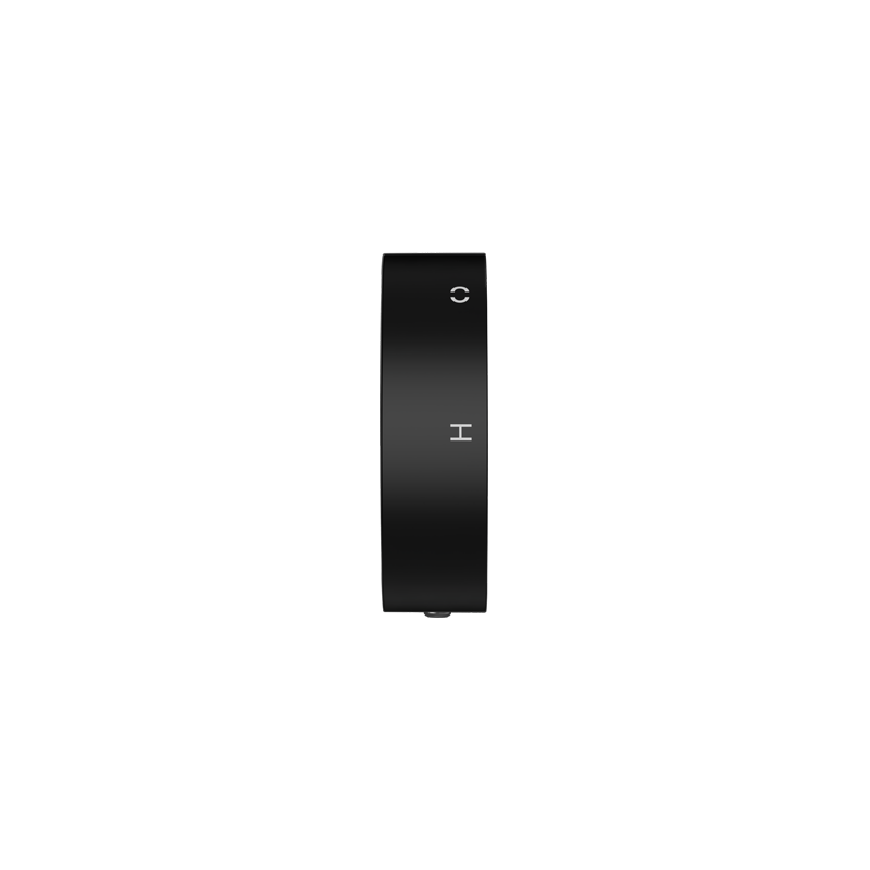 Progressive mixer - in-wall body and Trim set in Matte Black | Meir