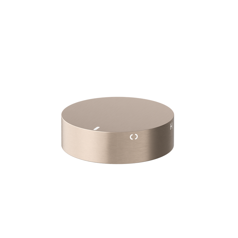 Progressive mixer - in-wall body and Trim set in Champagne | Meir