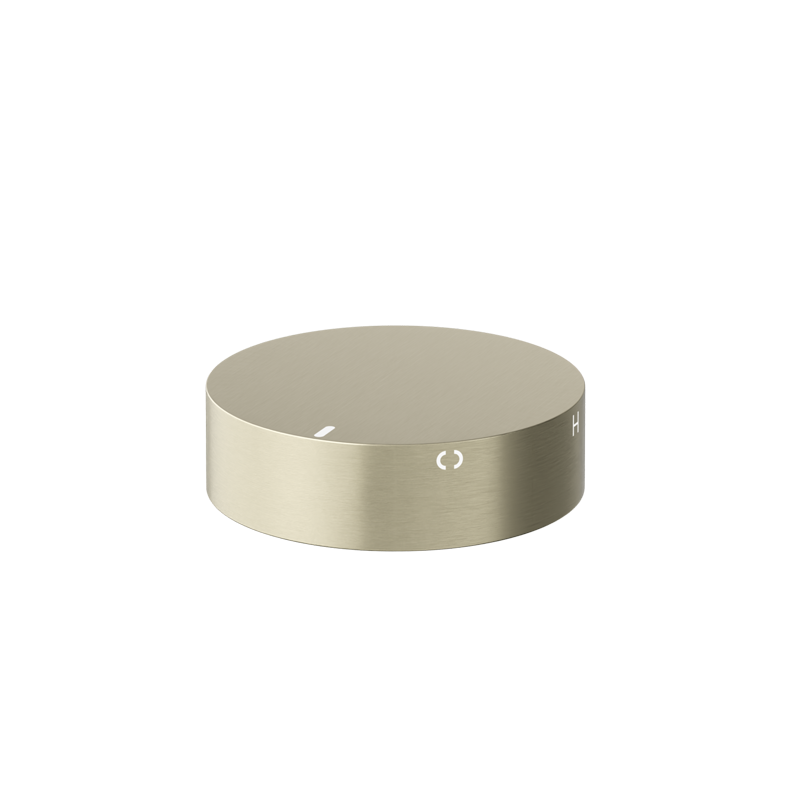 Progressive mixer - in-wall body and Trim set in Brushed Nickel | Meir