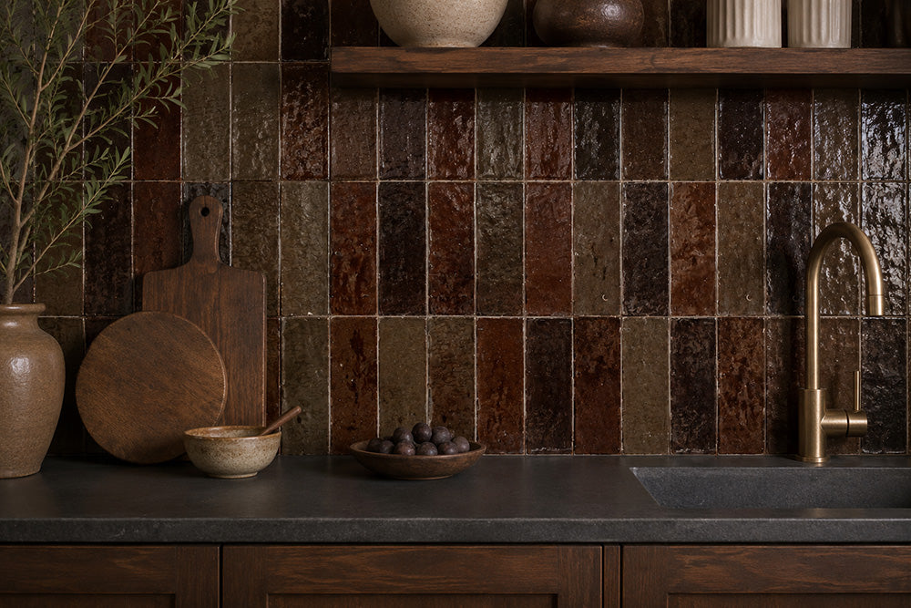 Zellige Handmade Glazed Tile | Square, Mini & Bejmat