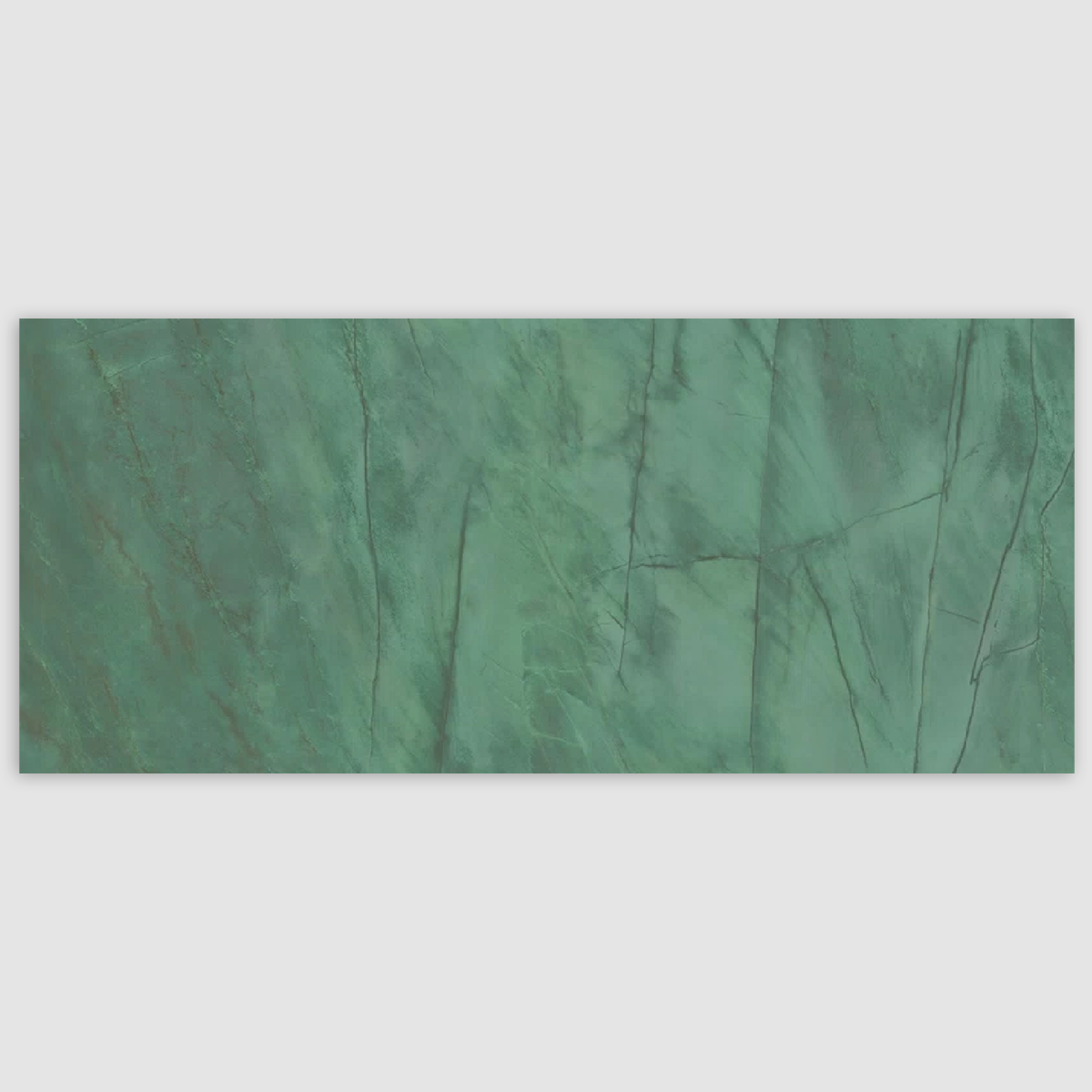 Marvel Gala Italian Porcelain Tile in Exotic Green, Lappato finish