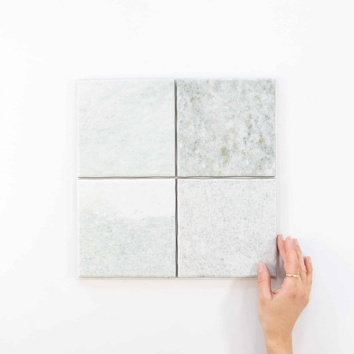 Ming Green Marble Look Porcelain Floor & Wall Tile