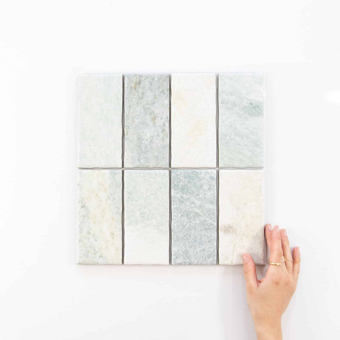 Ming Green Marble Look Porcelain Floor & Wall Tile
