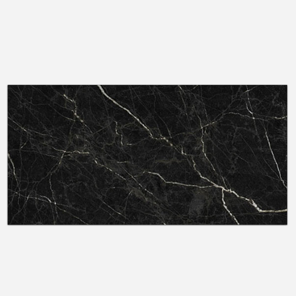Nero Marquina Porcelain Floor and Wall Tile