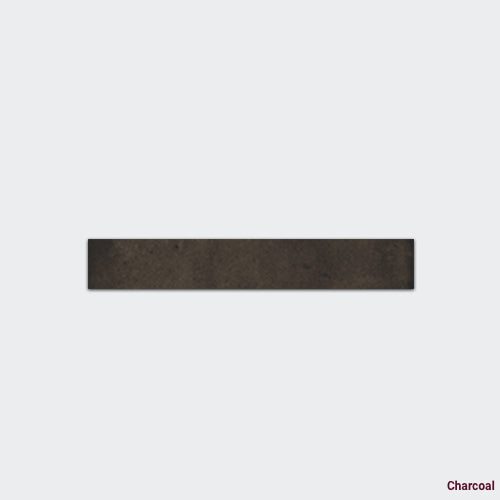 Italian Subway Tile Nolita Series 48x450 mm in Charcoal, Matt finish