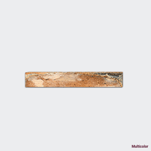 Italian Subway Tile Nolita Series 48x450 mm in Multicolor, Matt finish