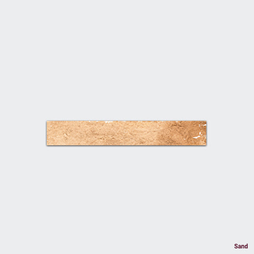 Italian Subway Tile Nolita Series 48x450 mm in Sand, Matt finish