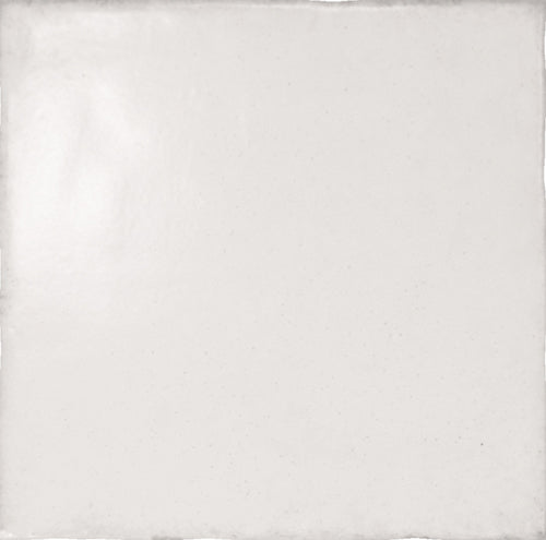 Vestige Spanish Subway & Square Wall Tile in White, Satin finish
