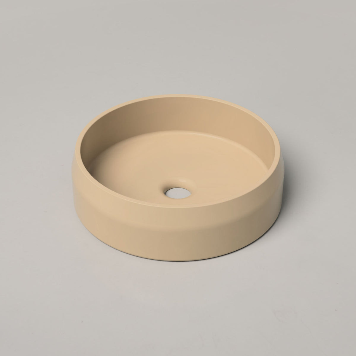 Nood Co Prism Circle Concrete Basin in Sand | Nood Co