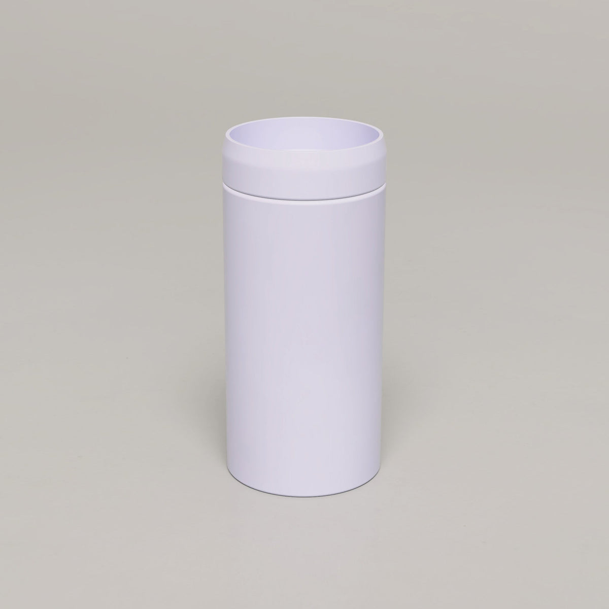 Nood Co Cylinder Prism Circle Concrete Basin in Lilac | Nood Co