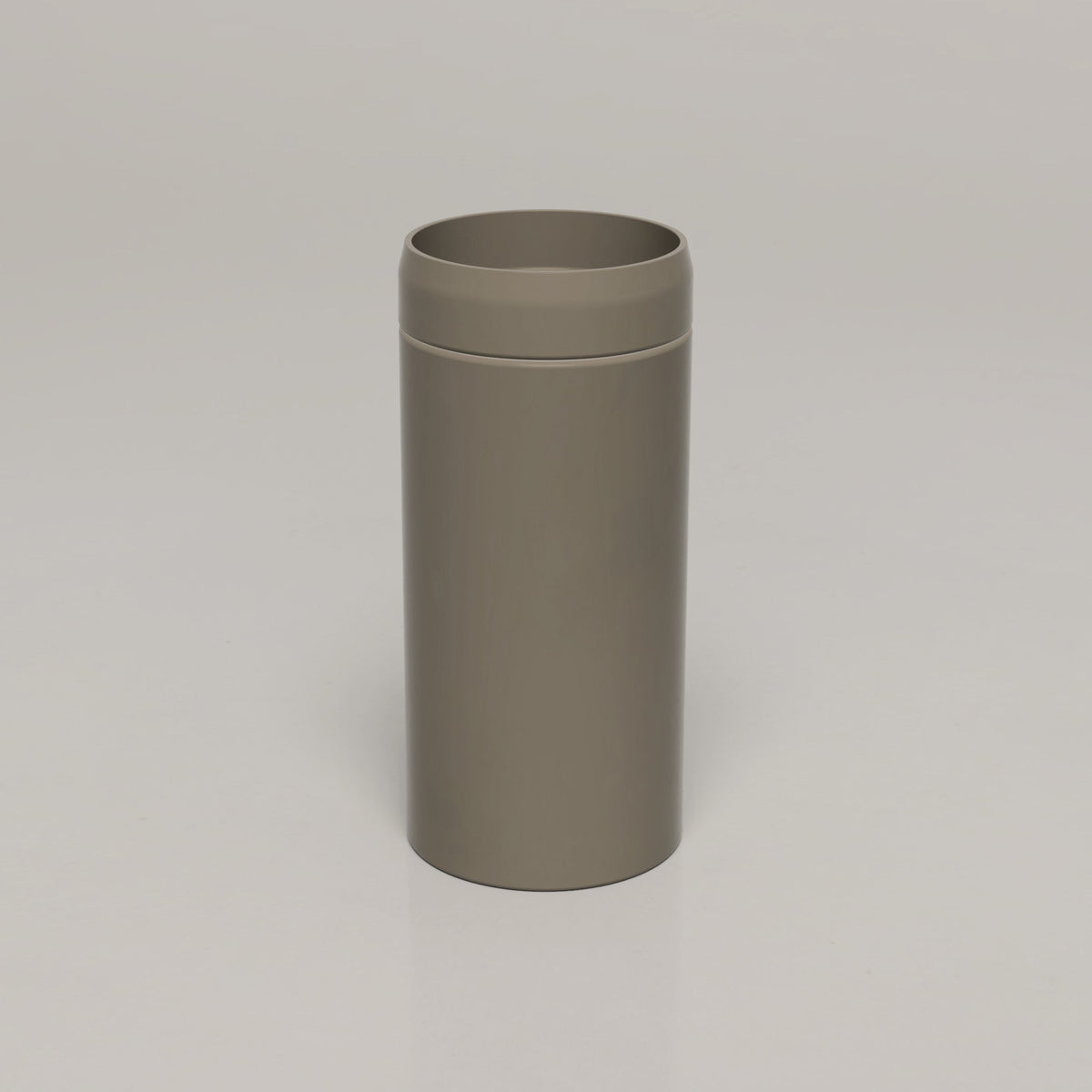 Nood Co Cylinder Prism Circle Concrete Basin in Olive | Nood Co