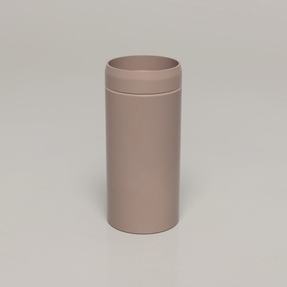 Nood Co Cylinder Prism Circle Concrete Basin in Paperbark | Nood Co