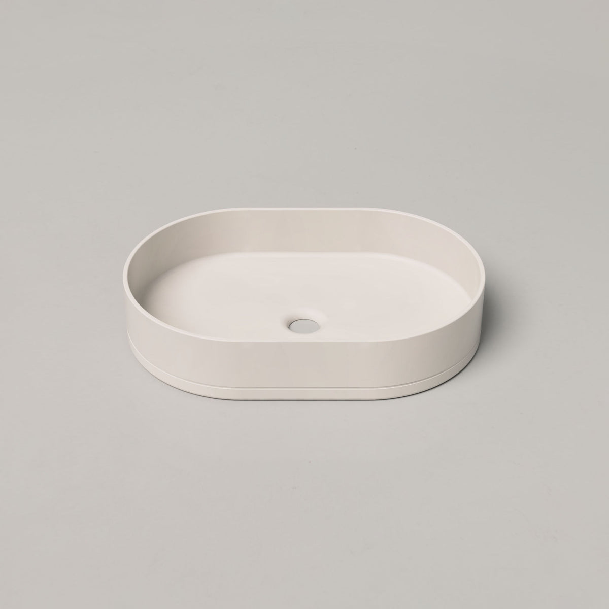 Nood Co Pill Concrete Basin in Morning Mist | Nood Co