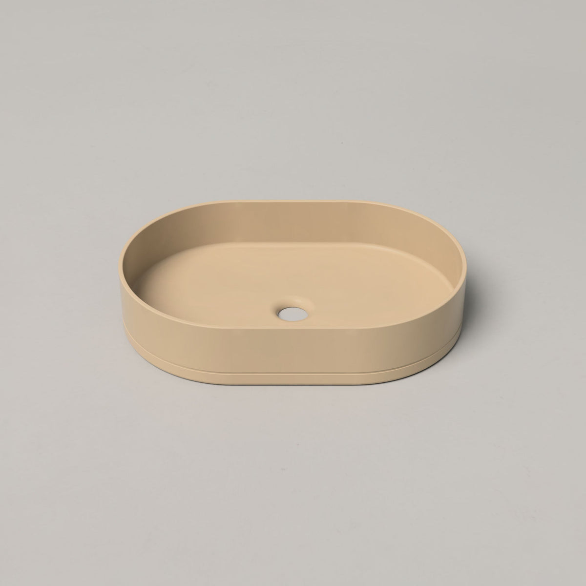 Nood Co Pill Concrete Basin in Sand | Nood Co