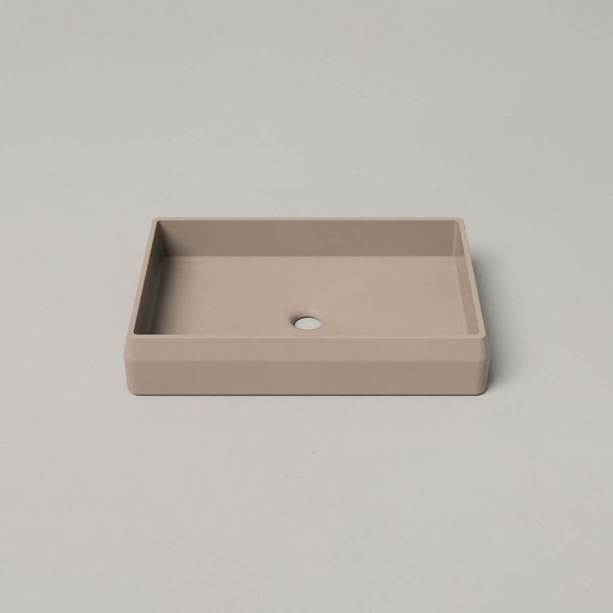 Nood Co Prism Rectangle Concrete Basin in Karri | Nood Co