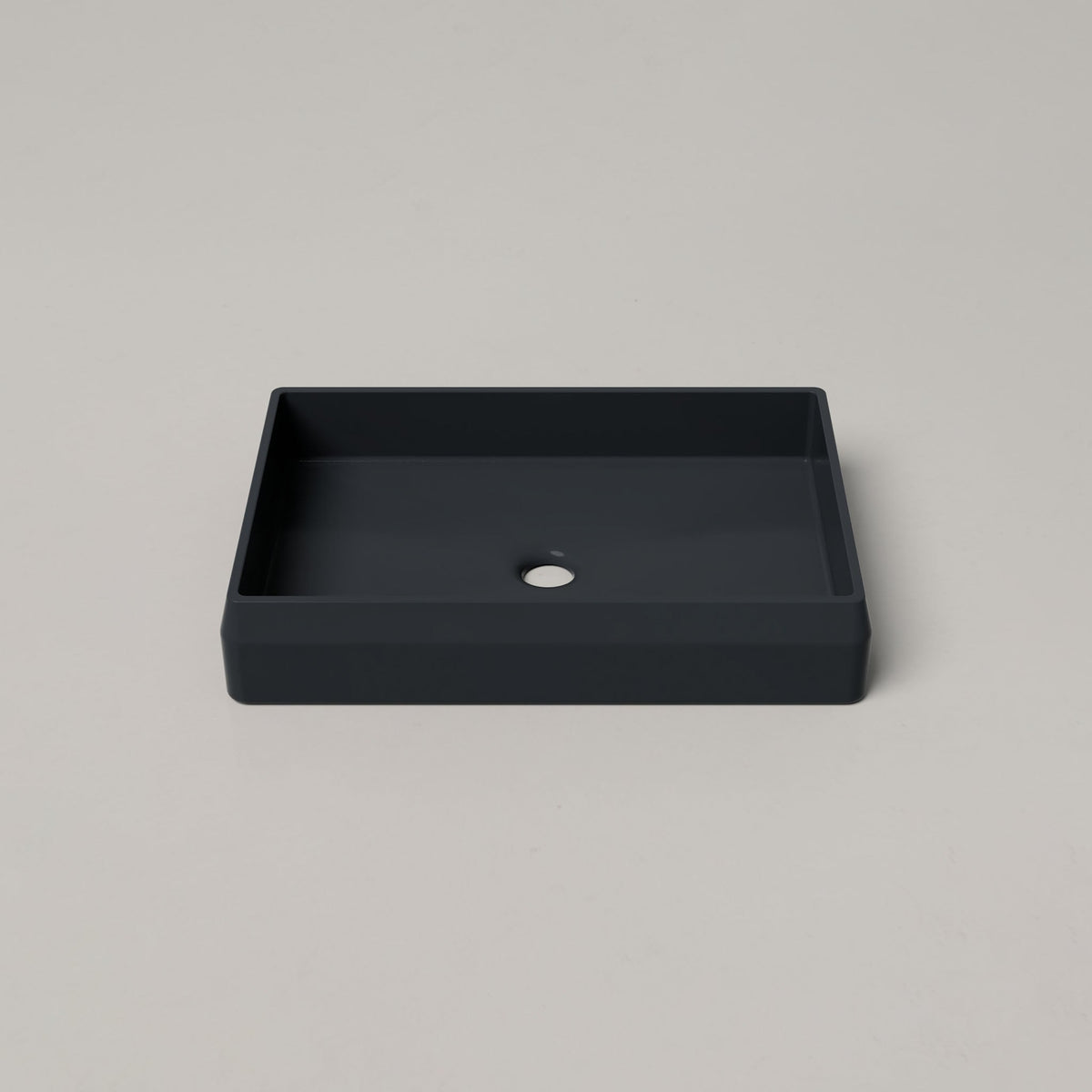 Nood Co Prism Rectangle Concrete Basin in Storm | Nood Co