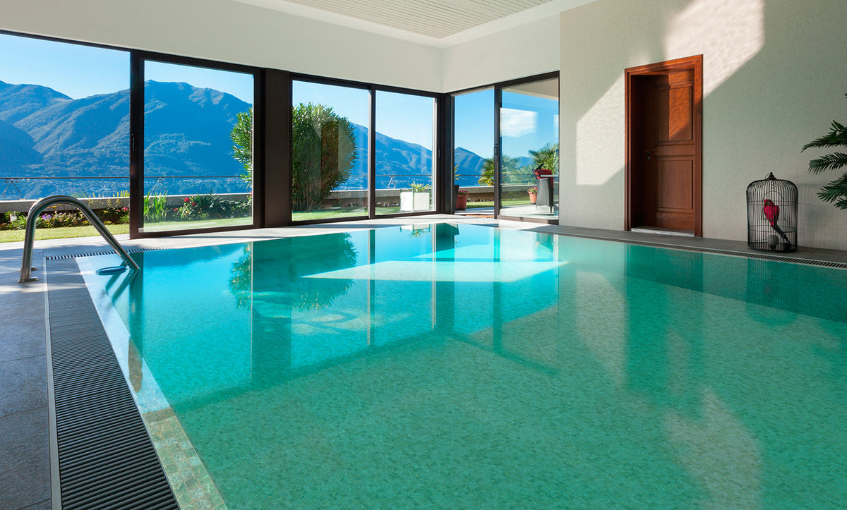 Ezarri Gemma Peridot Pool Mosaic Tile – Gloss finish