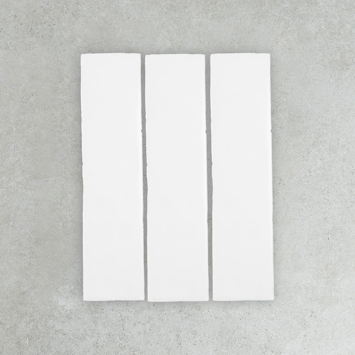 Rustic White Handmade Subway Tile – Matt finish