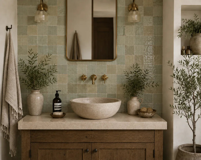 Zellige Handmade Glazed Tile | Square, Mini & Bejmat
