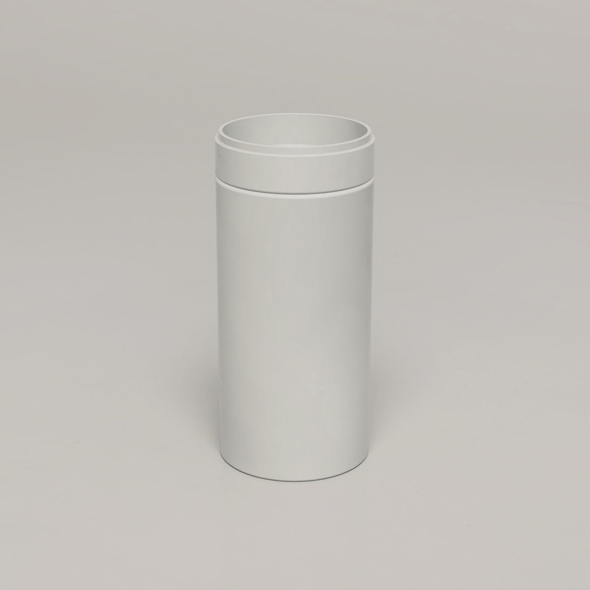 Nood Co Cylinder Stepp Circle Concrete Basin in Cloud | Nood Co