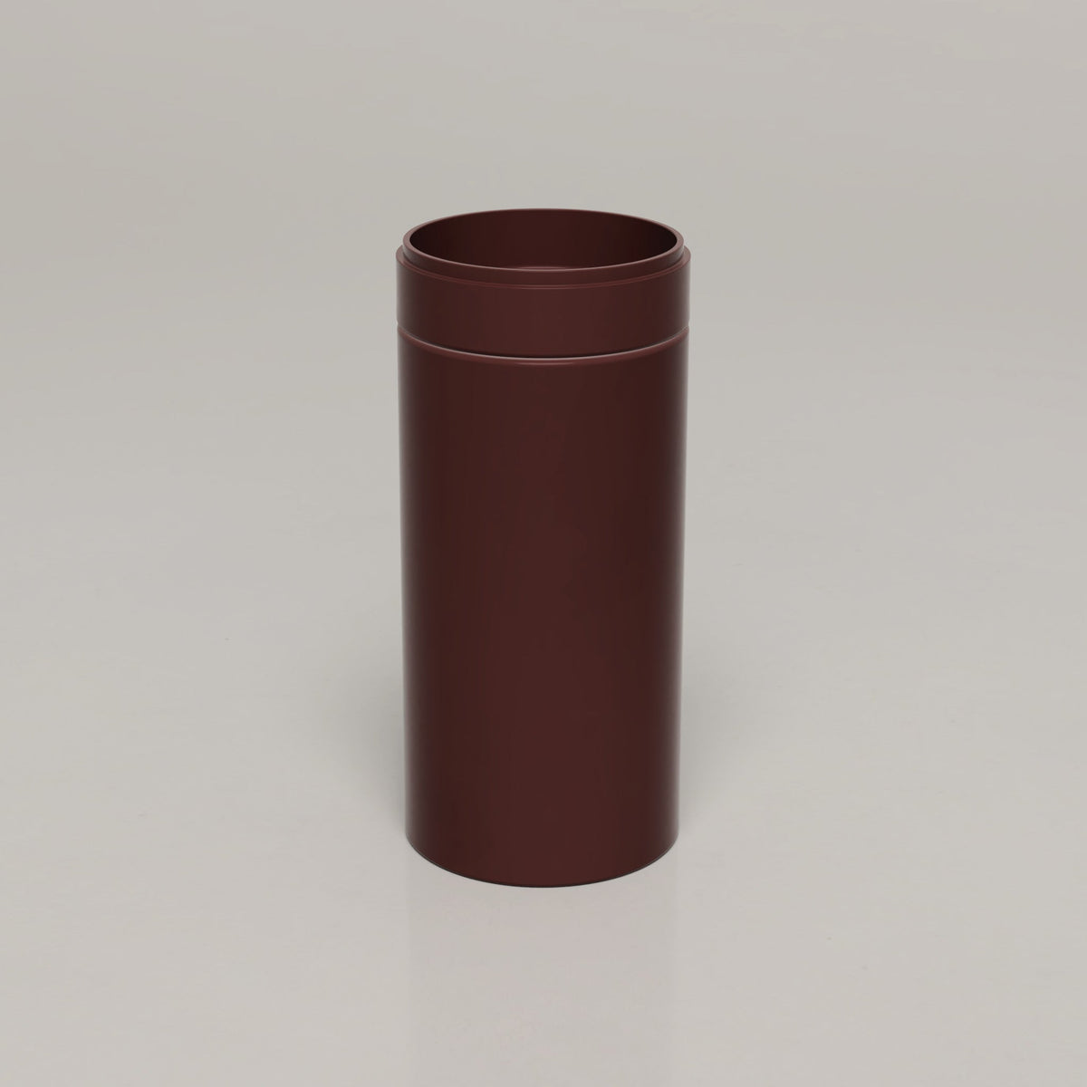 Nood Co Cylinder Stepp Circle Concrete Basin in Clay | Nood Co